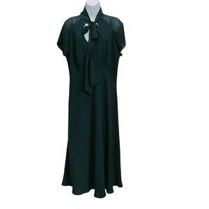 JL Studio "Roaring 20's" Vintage Inspired Black Women's Dress 16W
